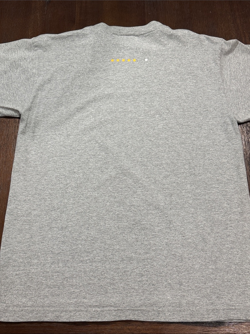 Adio Footwear BAM Logo Crewneck Short-Sleeve T-Shirt - Gray Large - Picture 5 of 5